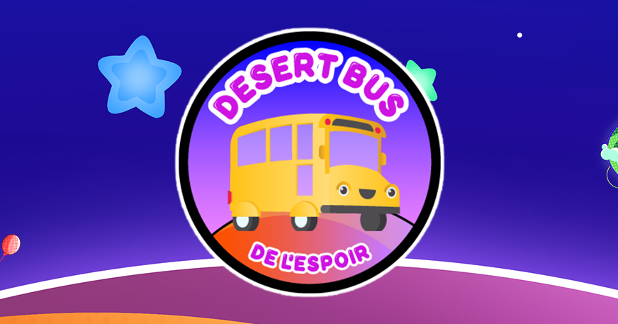 Desert Bus de l'espoir